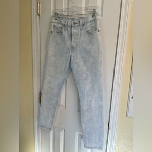 LEVI'S 501S Jeans Big E Womens Skinny Straight - 27x 28